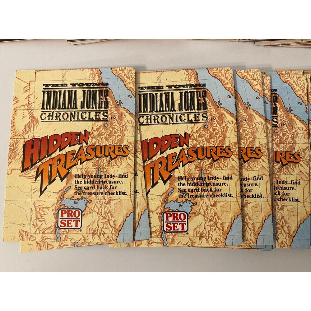 Harrison Ford 1992 Pro Set Young Indiana Jones Chronicles 287 Cards, 3D Glasses - Picture 2 of 4